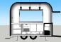 Preview: Airstream Trailer PSS3021, der kultige Food- und Verkaufsanhänger